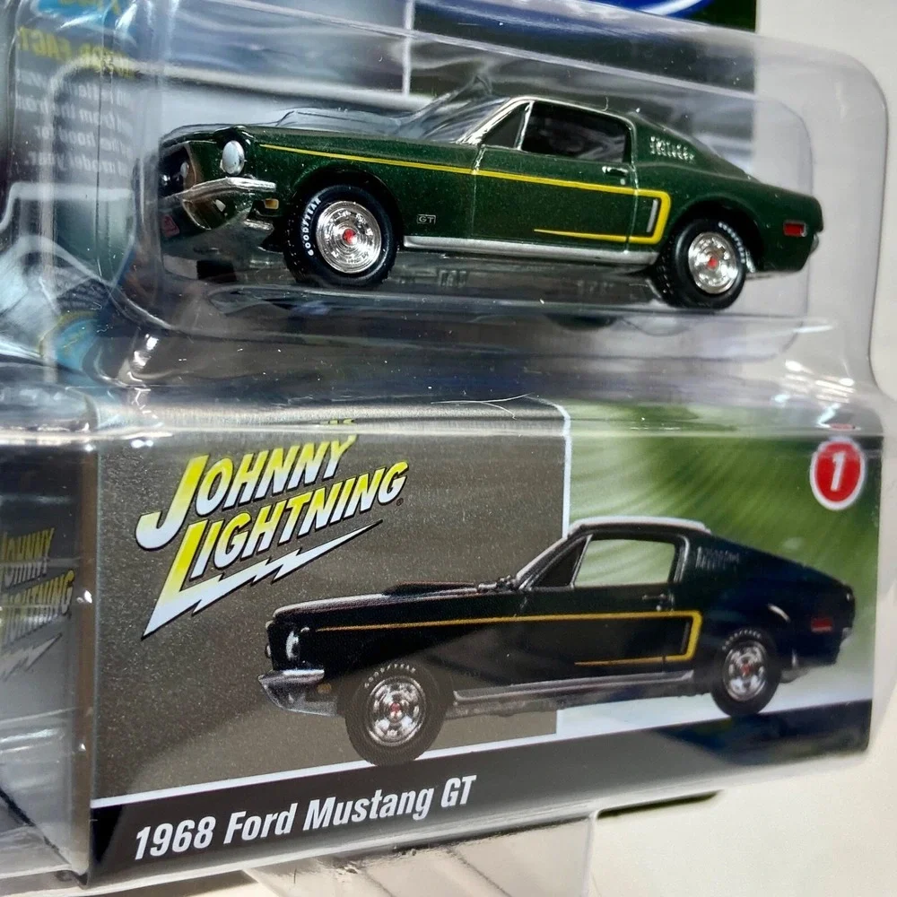 Johnny Lightning 1968‎ Ford Mustang GT Version B Release 3 Green 1:64 NIP 2022